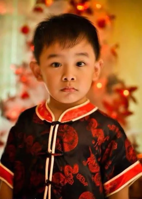 Alexi as a child
